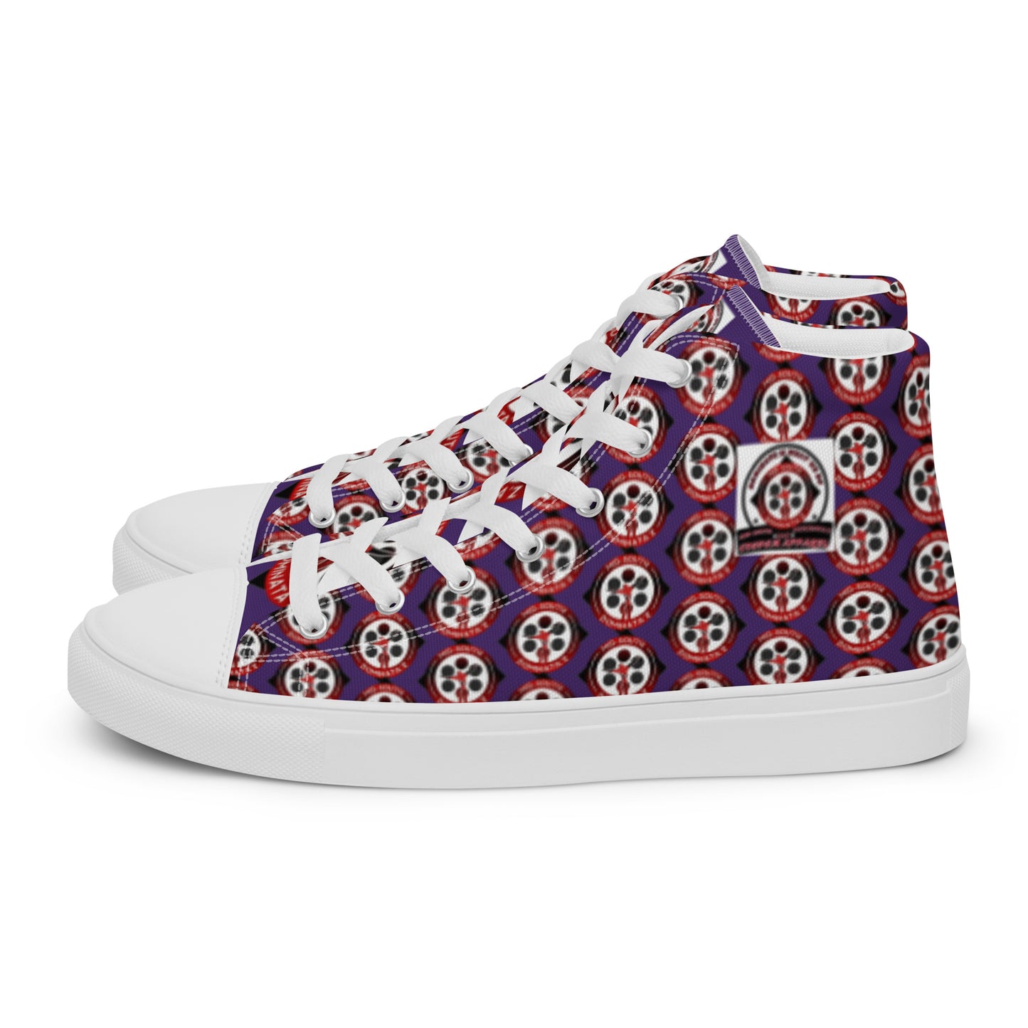 Men’s MSD Collection High Top Shoes (Purple)