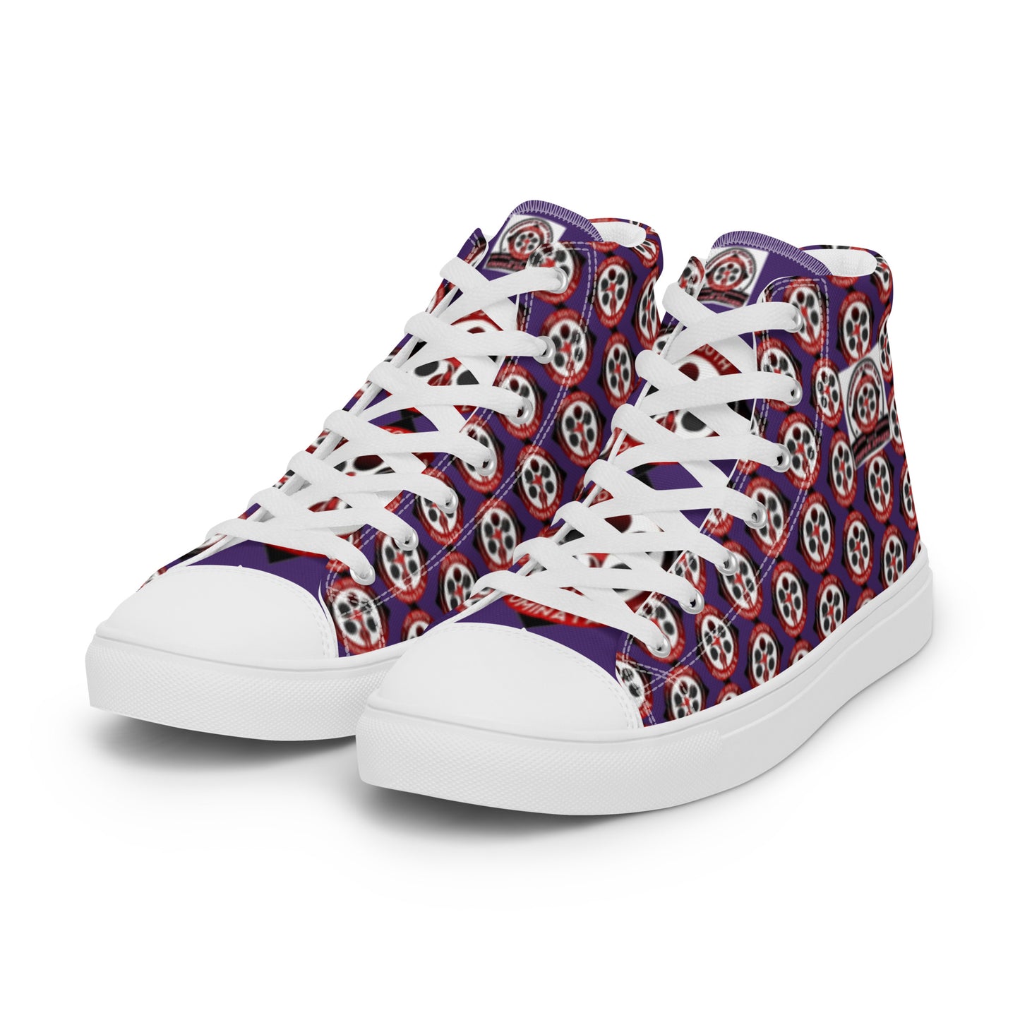 Men’s MSD Collection High Top Shoes (Purple)