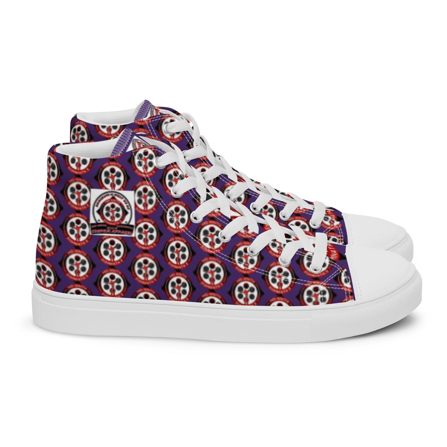 Men’s MSD Collection High Top Shoes (Purple)