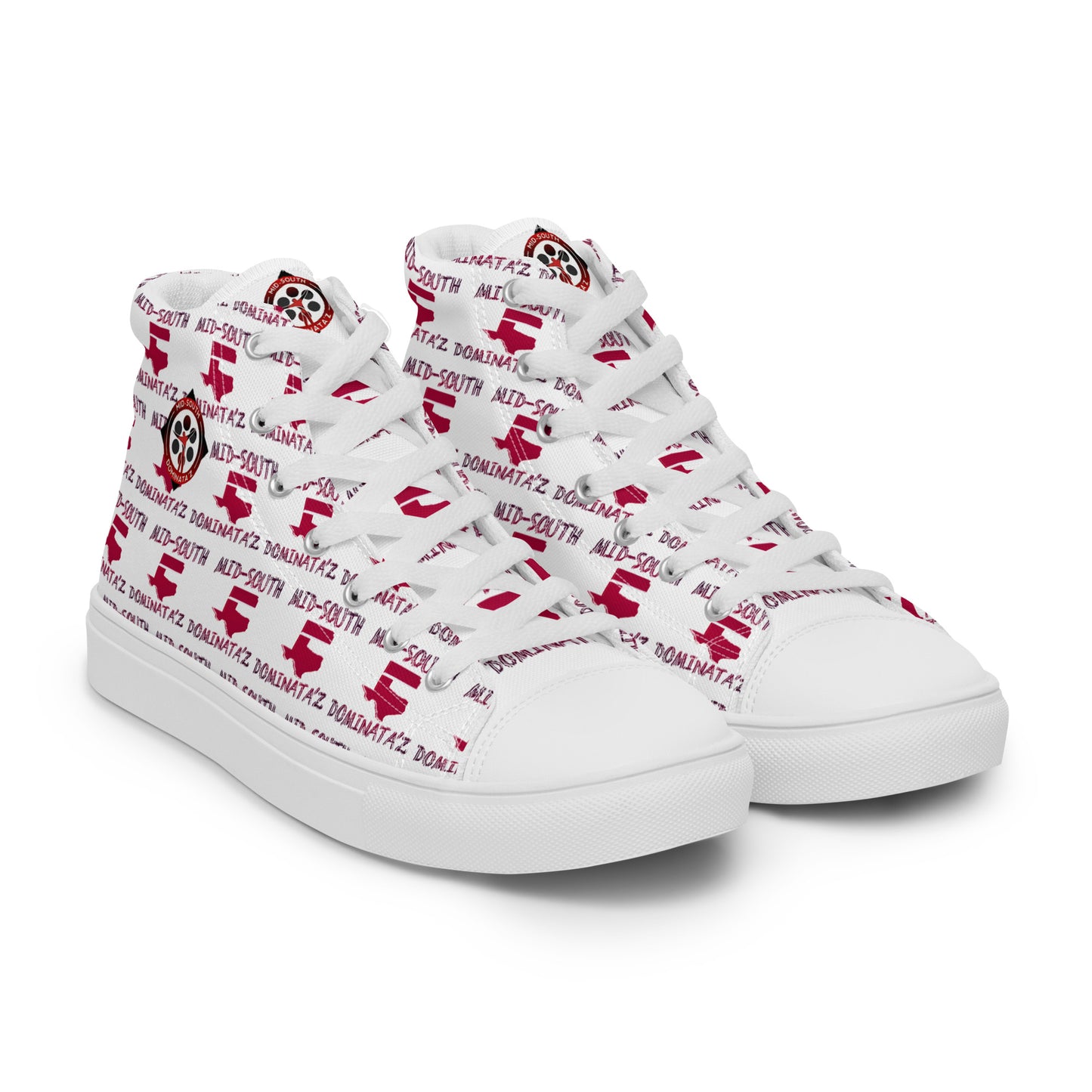 Men’s MSD States High Top Shoes (White)