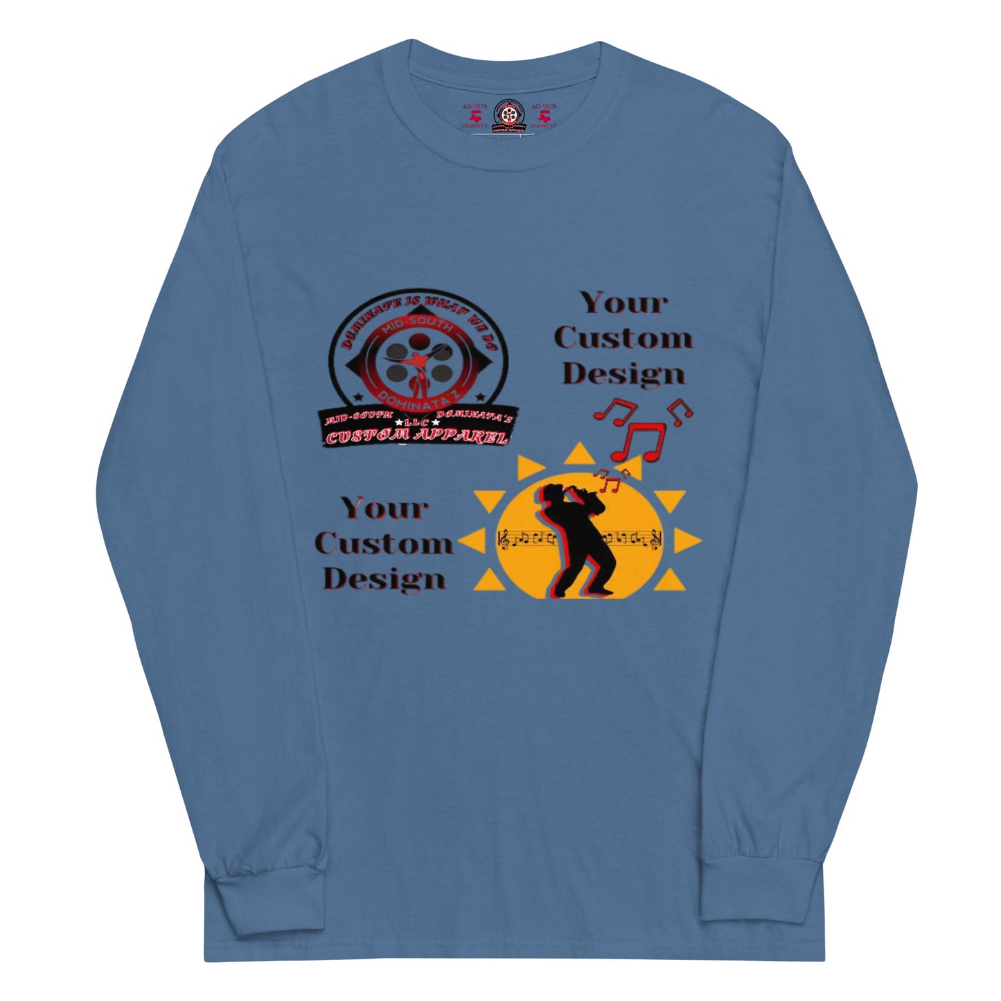 Men’s Custom Long Sleeve Shirt