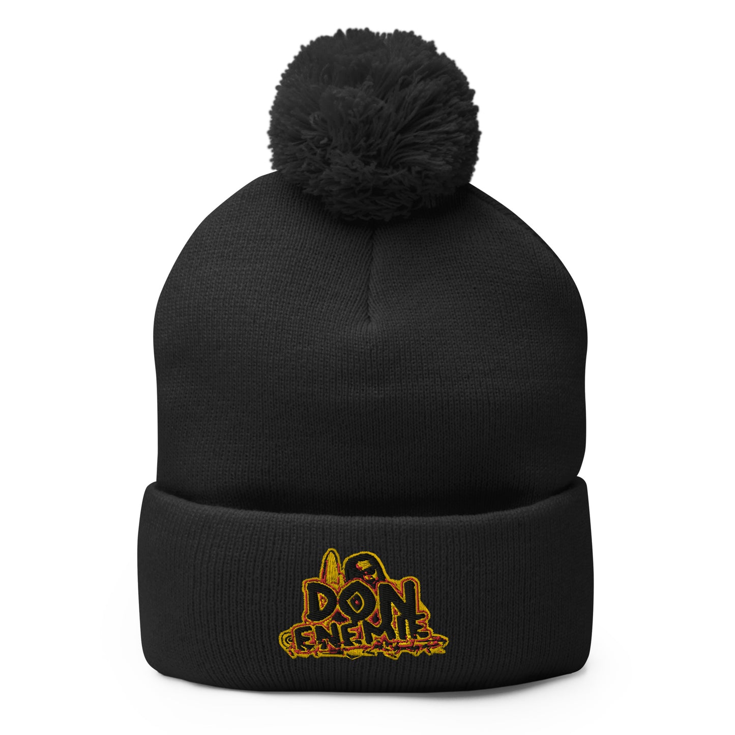 Don Enemie Pom-Pom Beanie