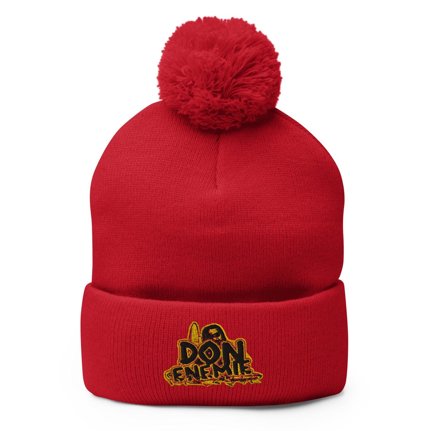 Don Enemie Pom-Pom Beanie