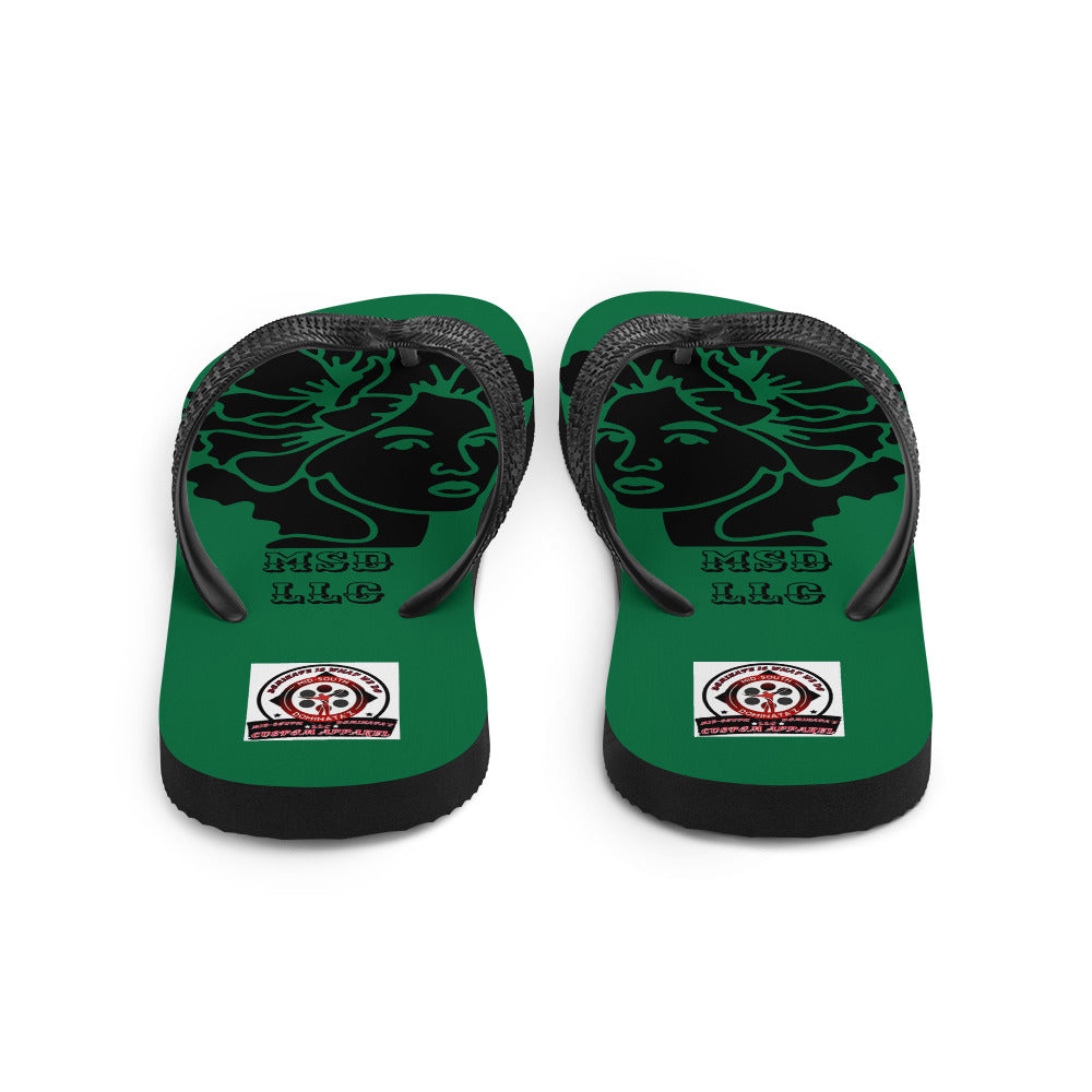 MSD LLC Flip-Flops (Green)