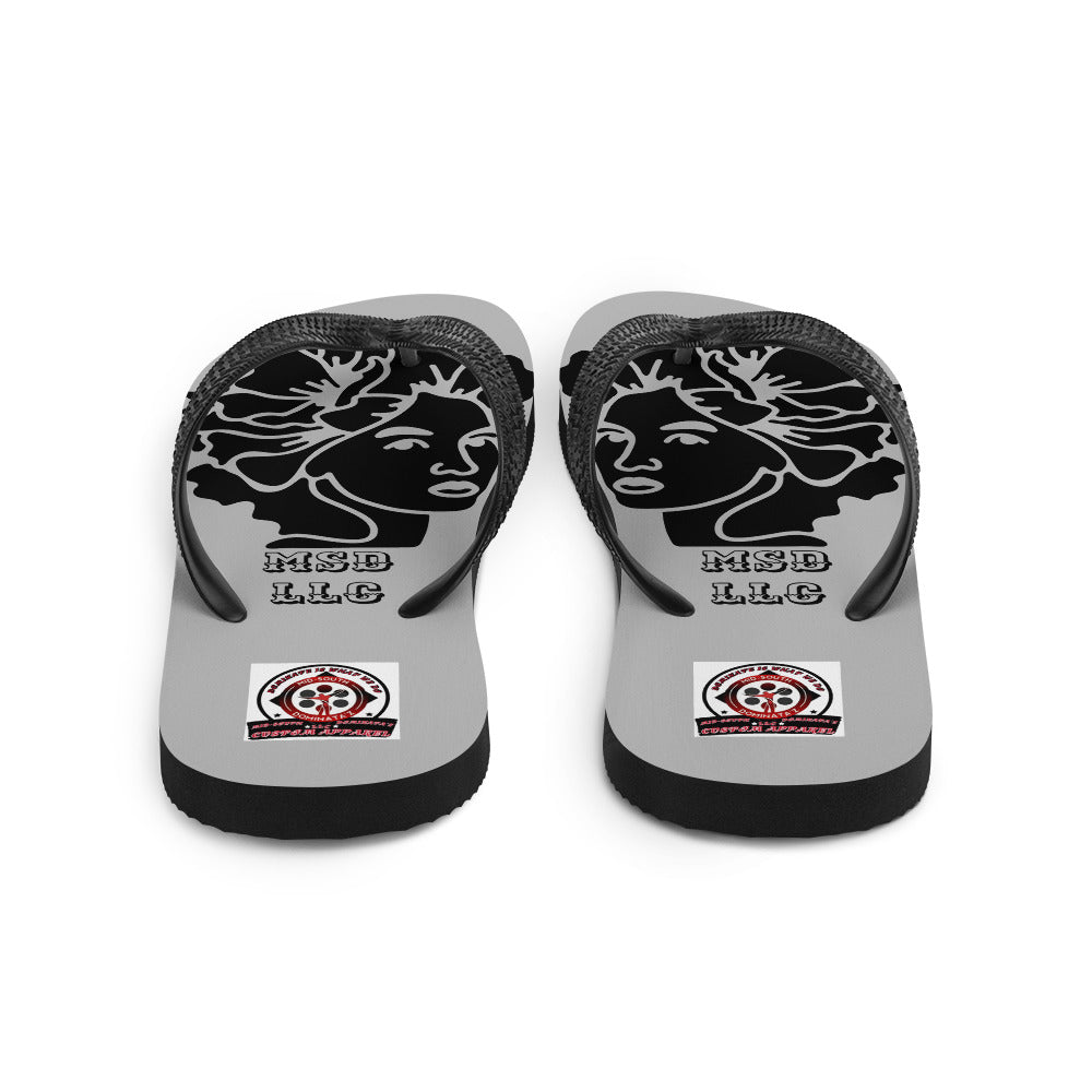 MSD LLC Flip-Flops (Gray)