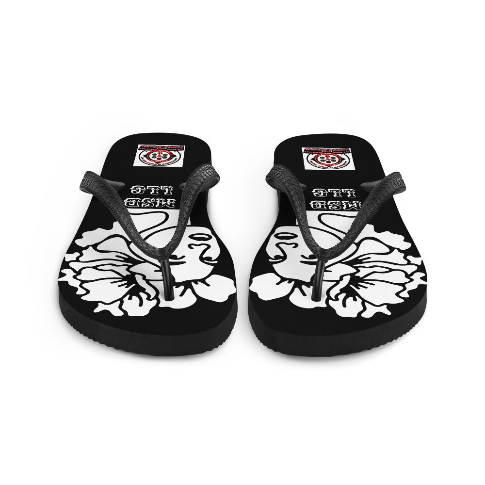 MSD LLC Flip-Flops (Black)