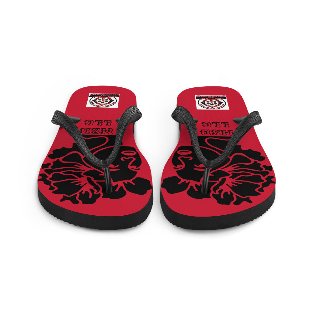 MSD LLC Flip-Flops (Red)