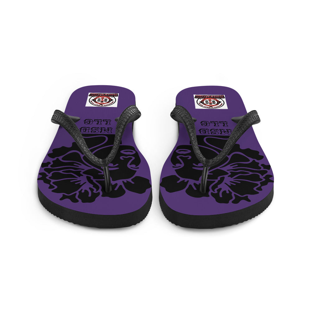 MSD LLC Flip-Flops (Purple)