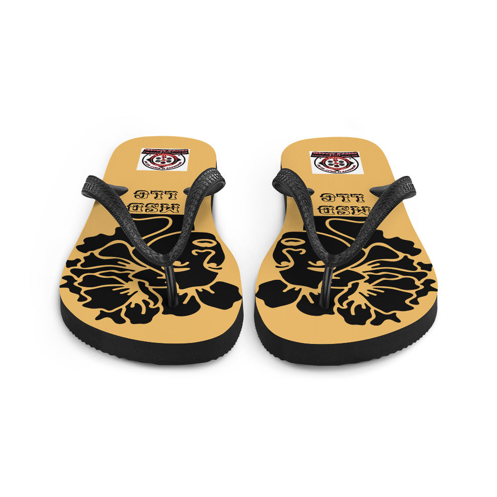 MSD LLC Flip-Flops (Gold)