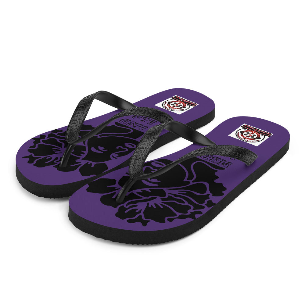 MSD LLC Flip-Flops (Purple)