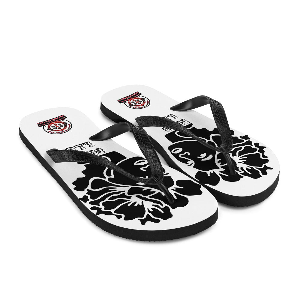 MSD LLC Flip-Flops (White)