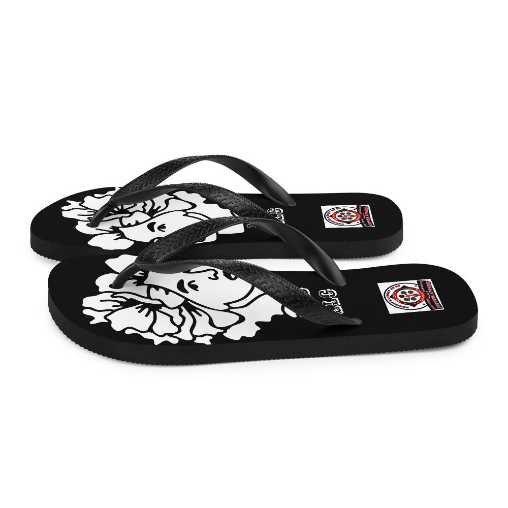 MSD LLC Flip-Flops (Black)