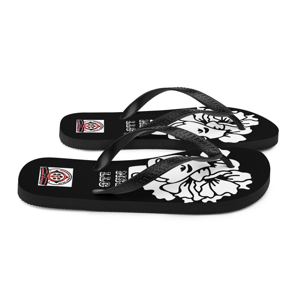 MSD LLC Flip-Flops (Black)