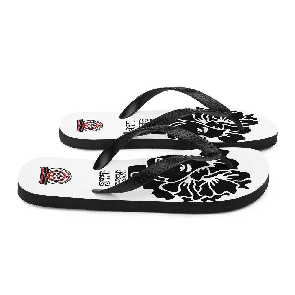 MSD LLC Flip-Flops (White)