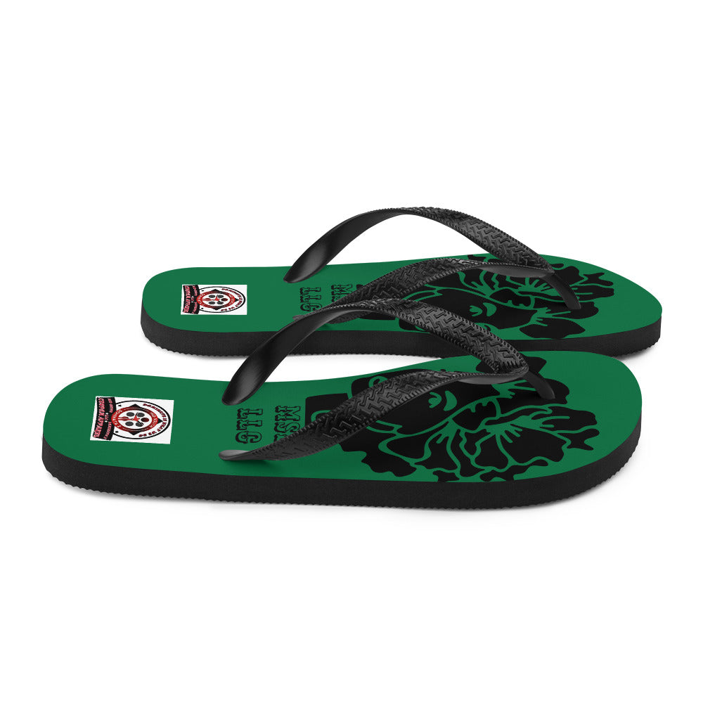 MSD LLC Flip-Flops (Green)