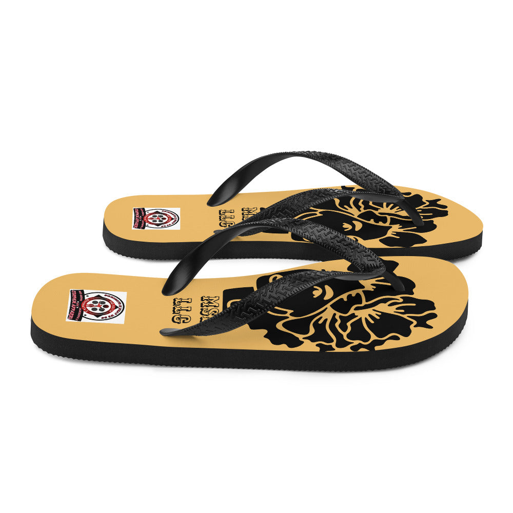 MSD LLC Flip-Flops (Gold)