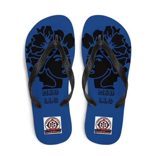 MSD LLC Flip-Flops (Blue)