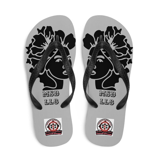 MSD LLC Flip-Flops (Gray)