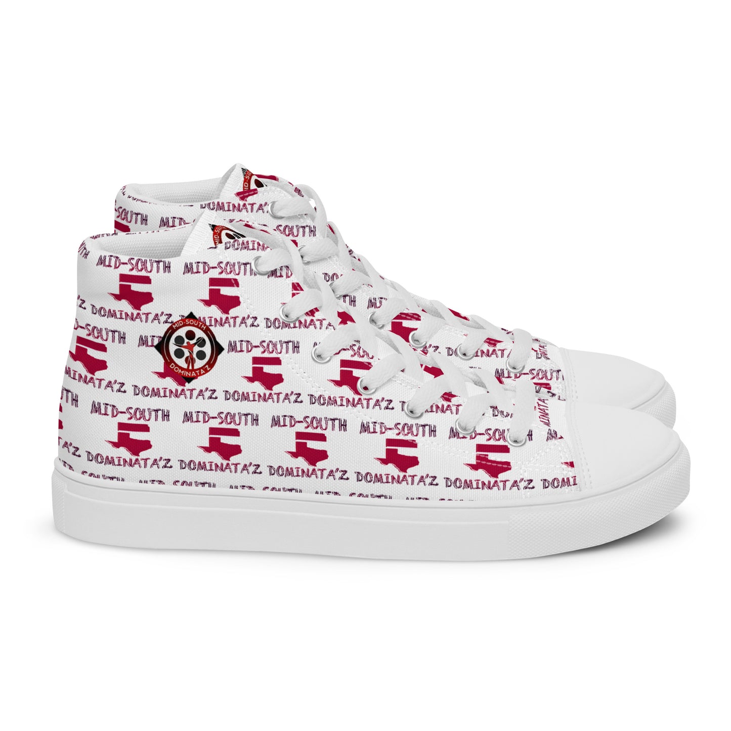 Women’s MSD States High Top Shoes (White)