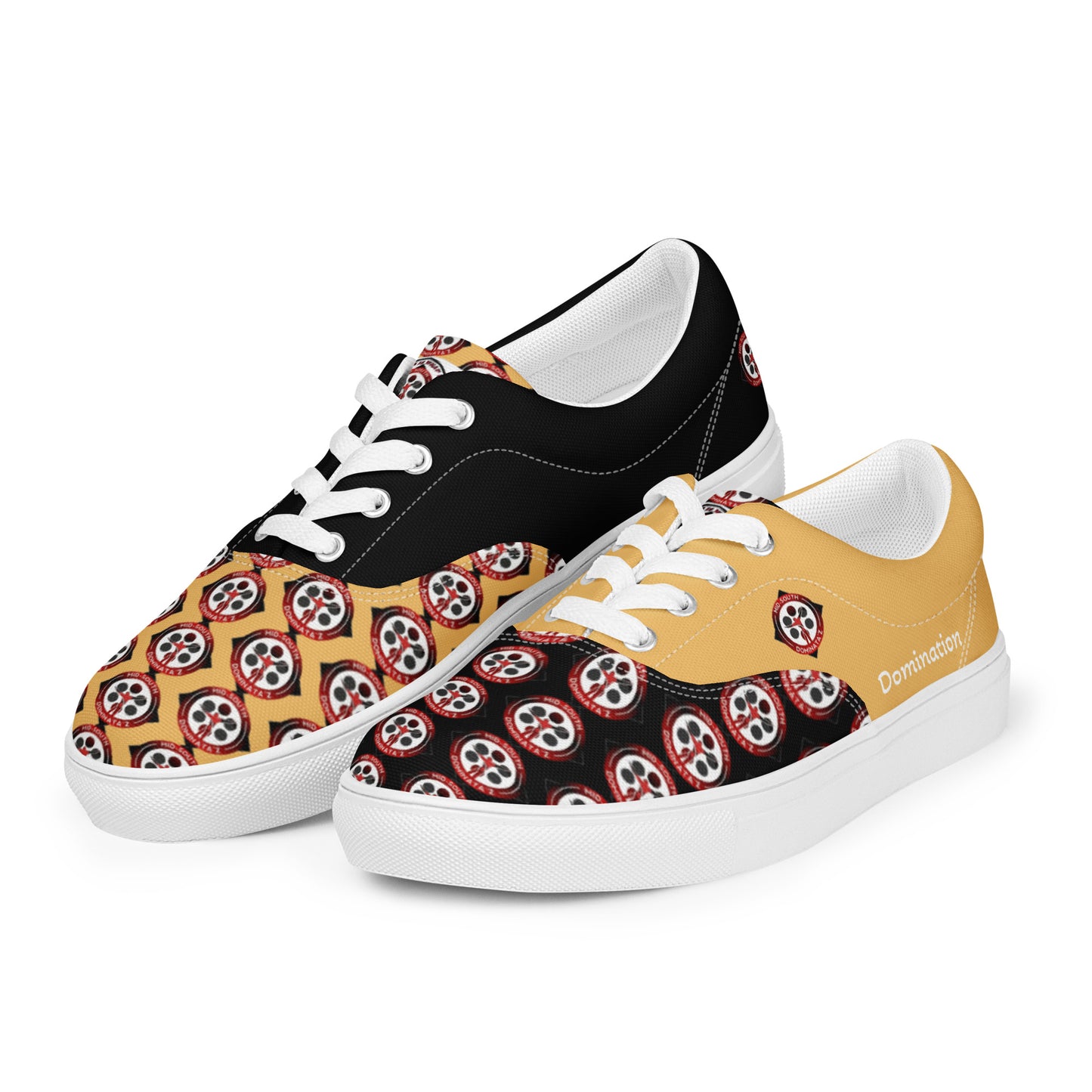 Women’s MSD Collection Lace-Up Shoes (Offset Blk/Gold)