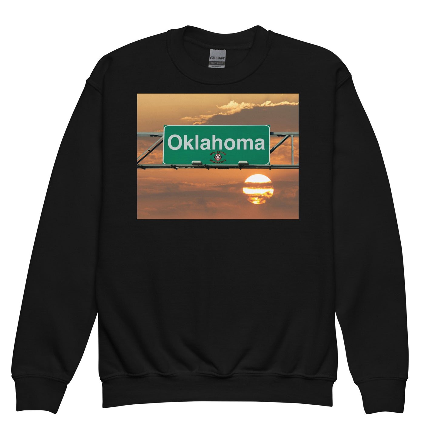 Youth Oklahoma Sunset Sweatshirt