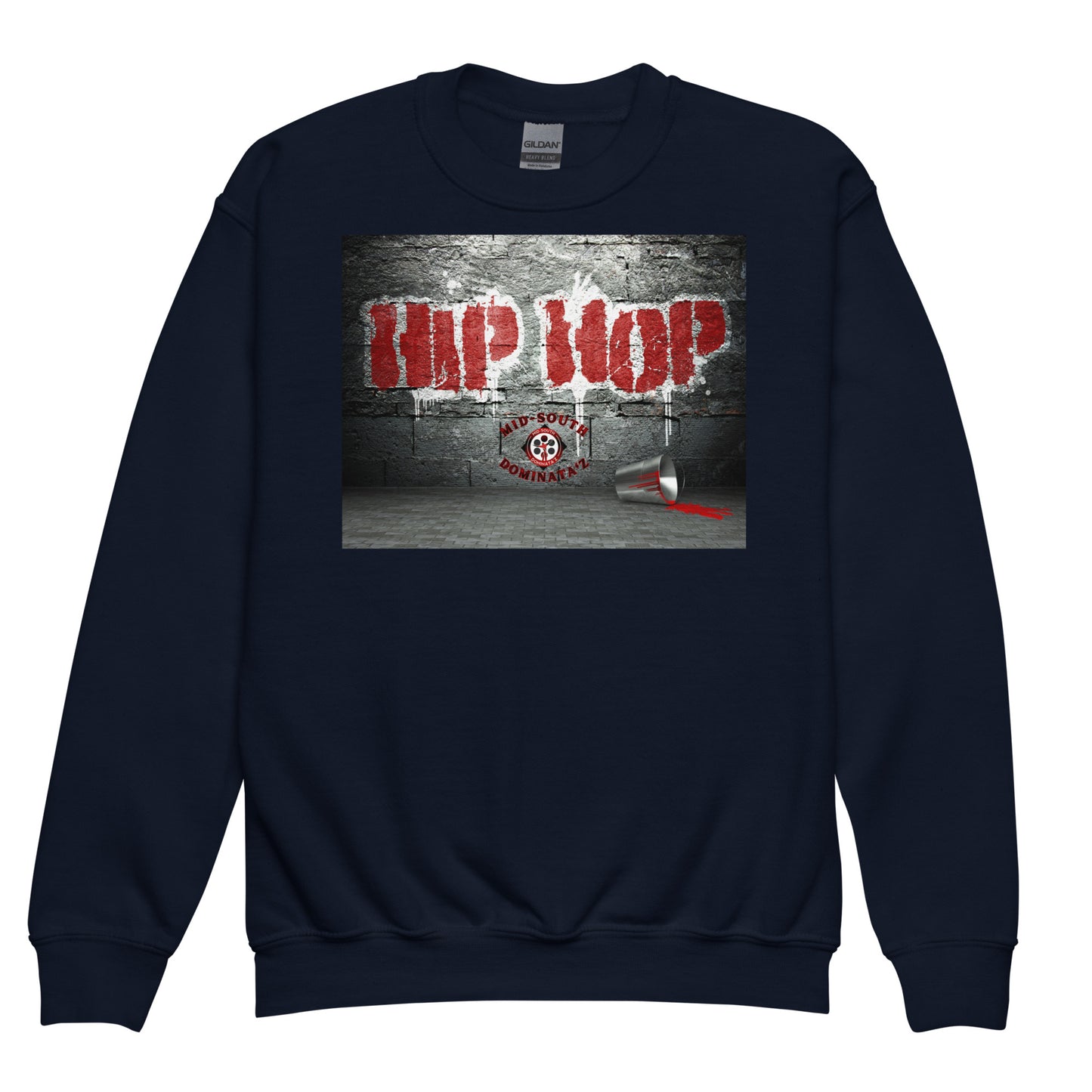 Youth Hip Hop Wall Paint Sweatshirt