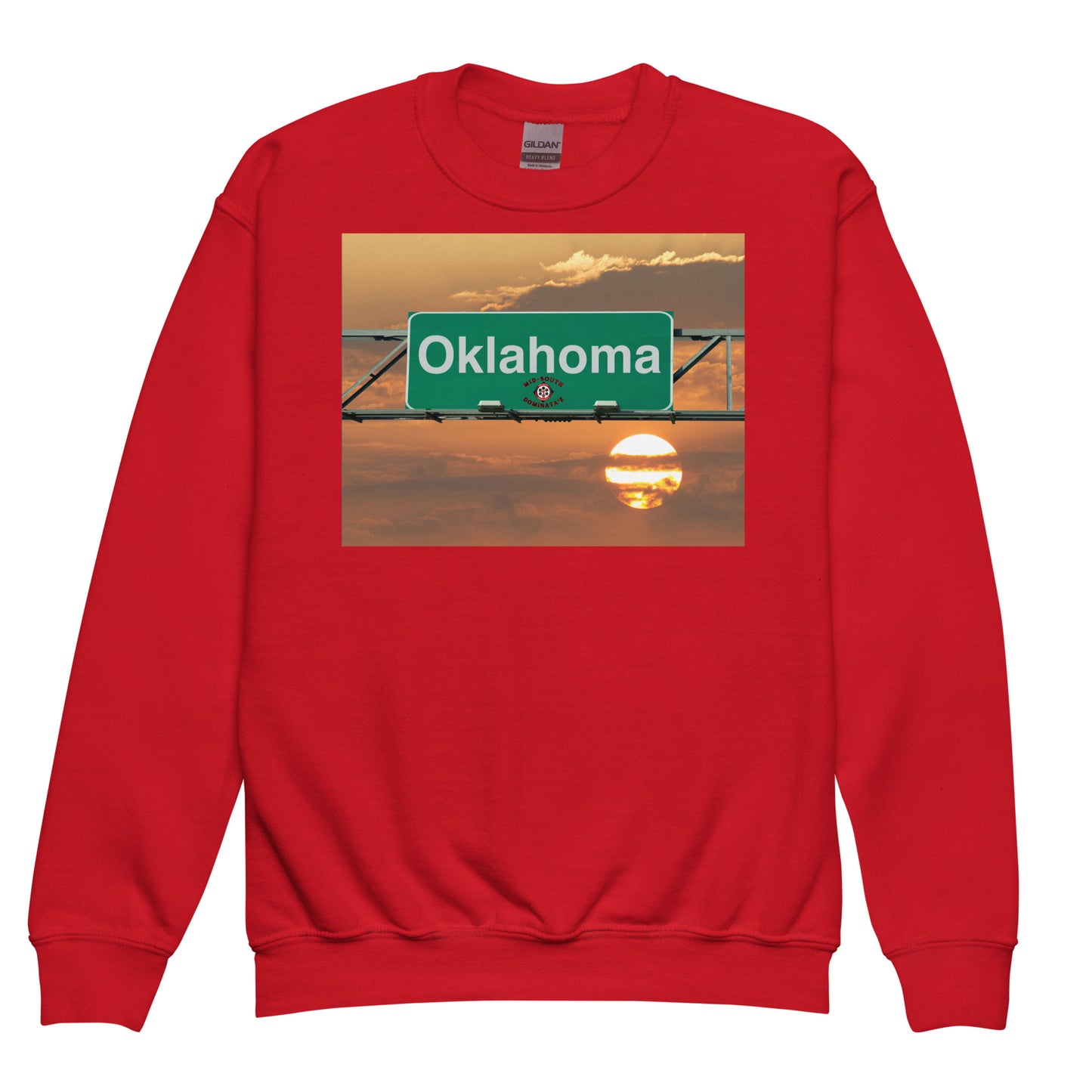 Youth Oklahoma Sunset Sweatshirt