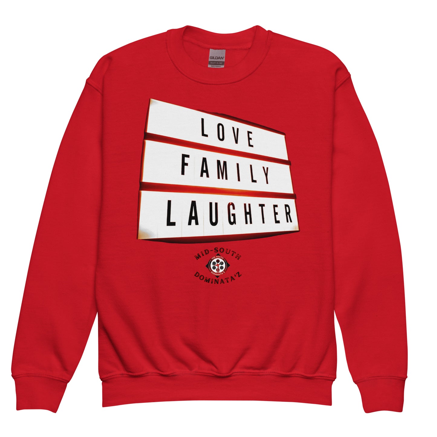 Youth Love Family Laughter Sweatshirt