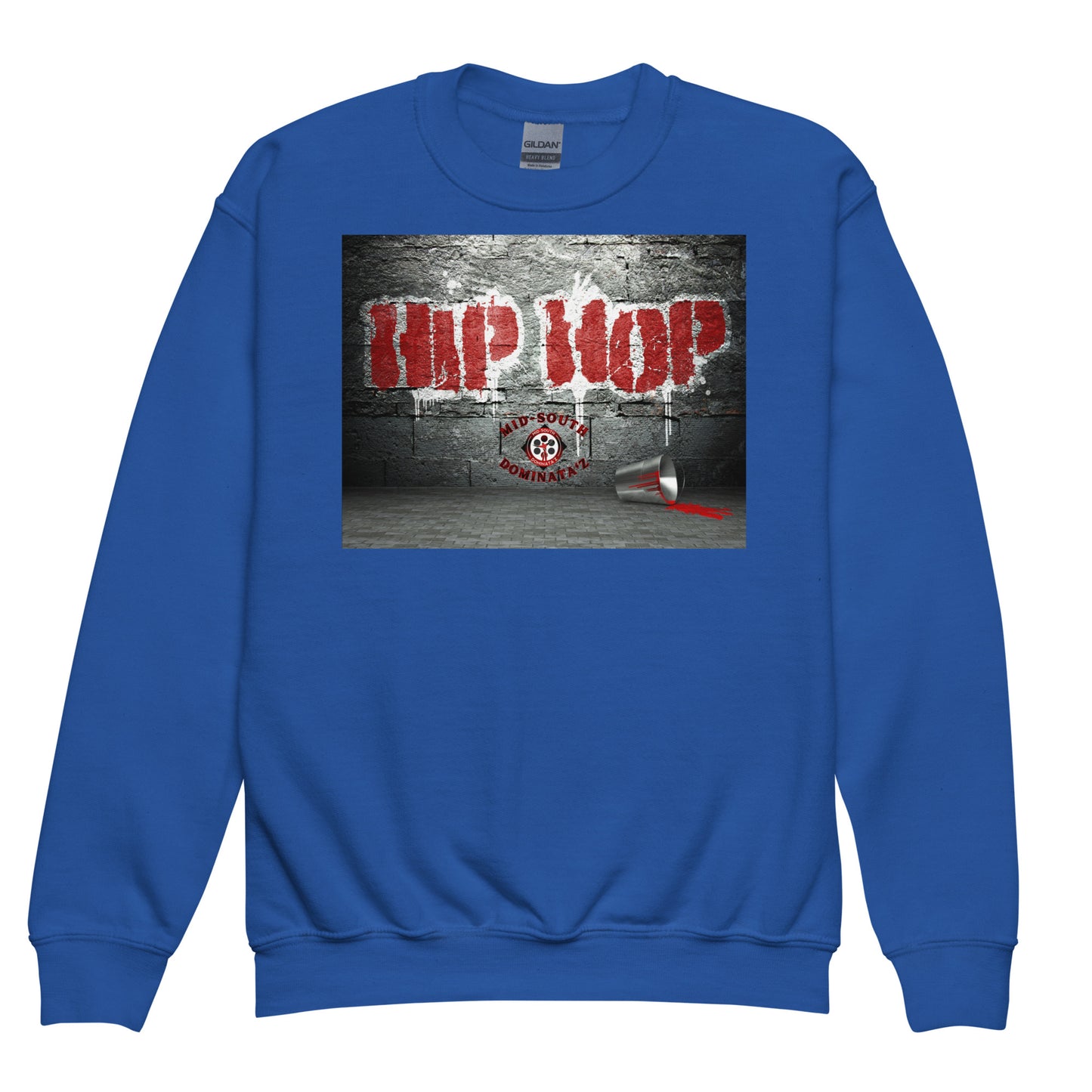 Youth Hip Hop Wall Paint Sweatshirt