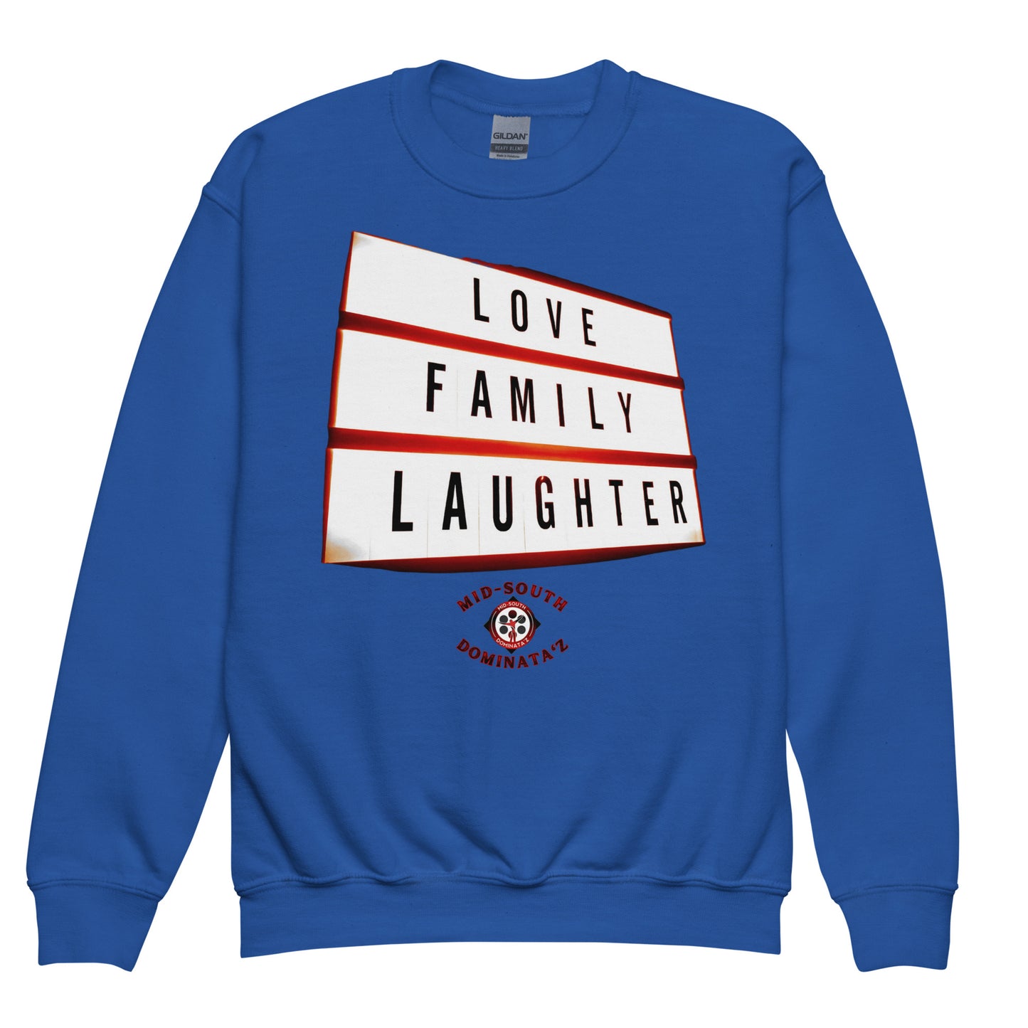 Youth Love Family Laughter Sweatshirt