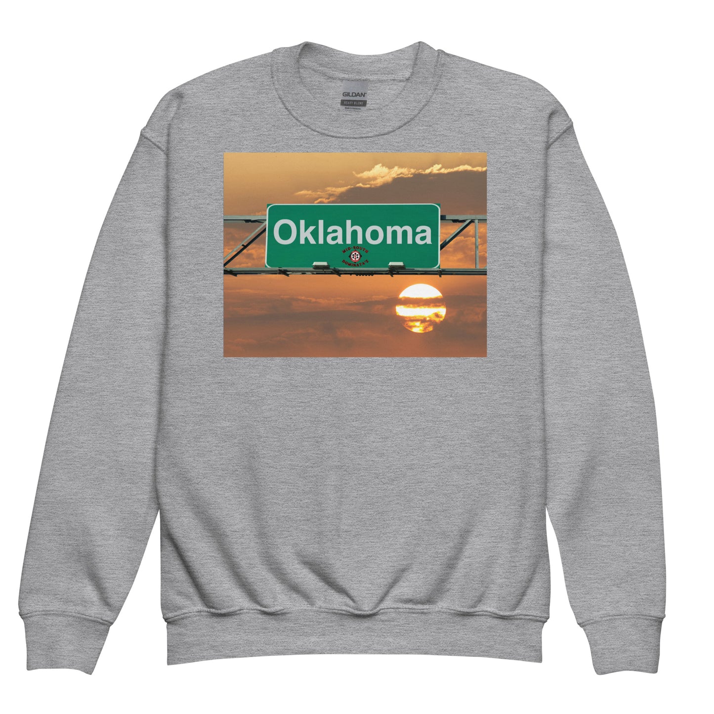 Youth Oklahoma Sunset Sweatshirt