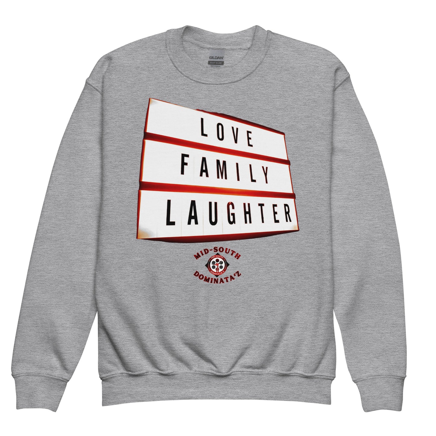 Youth Love Family Laughter Sweatshirt