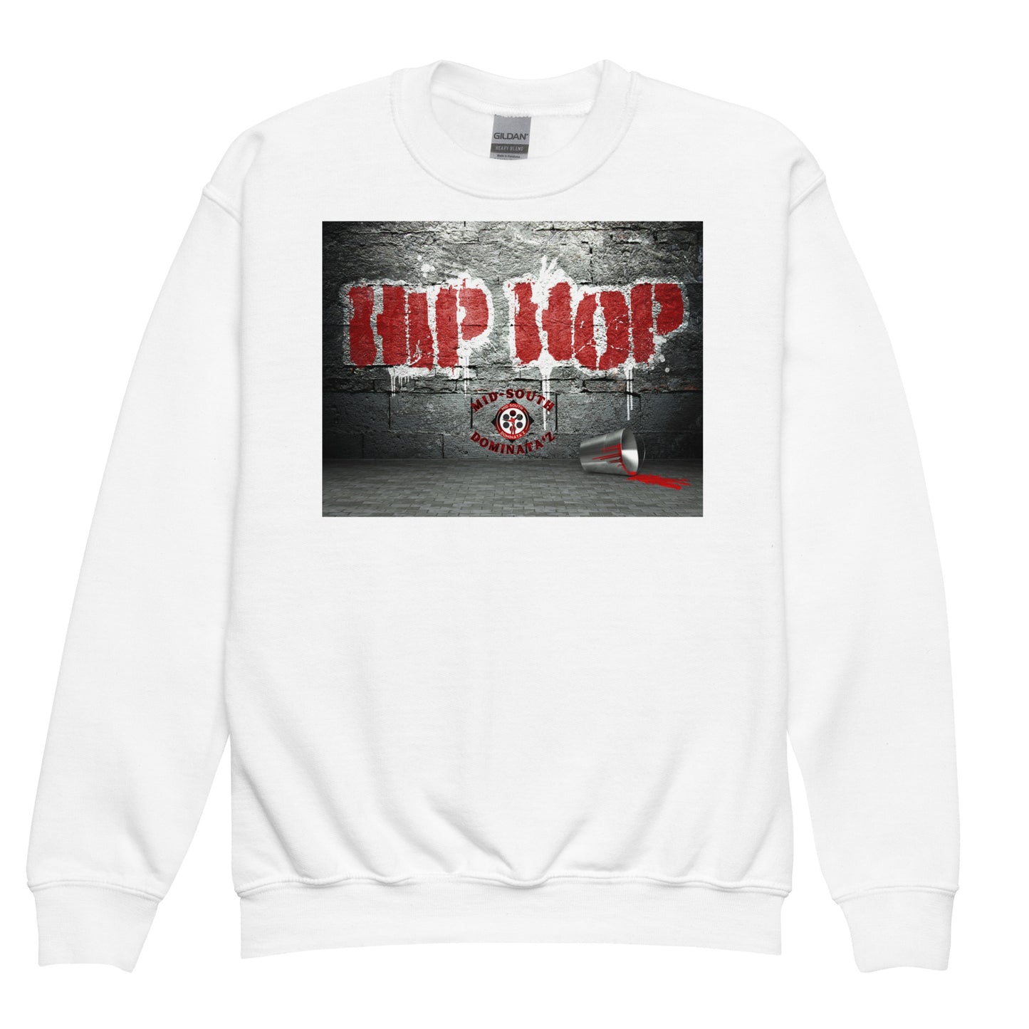 Youth Hip Hop Wall Paint Sweatshirt