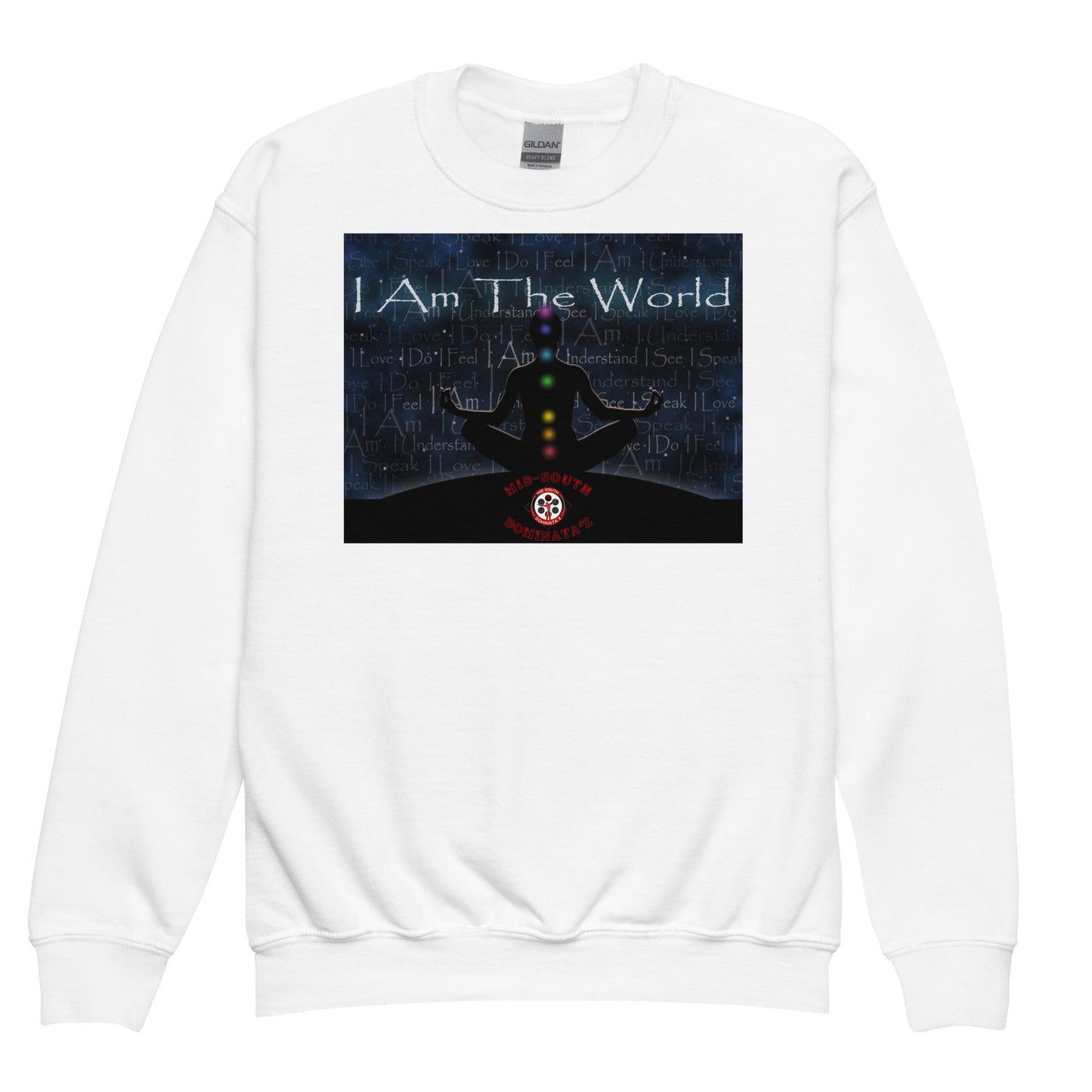 Youth I Am The World Sweatshirt