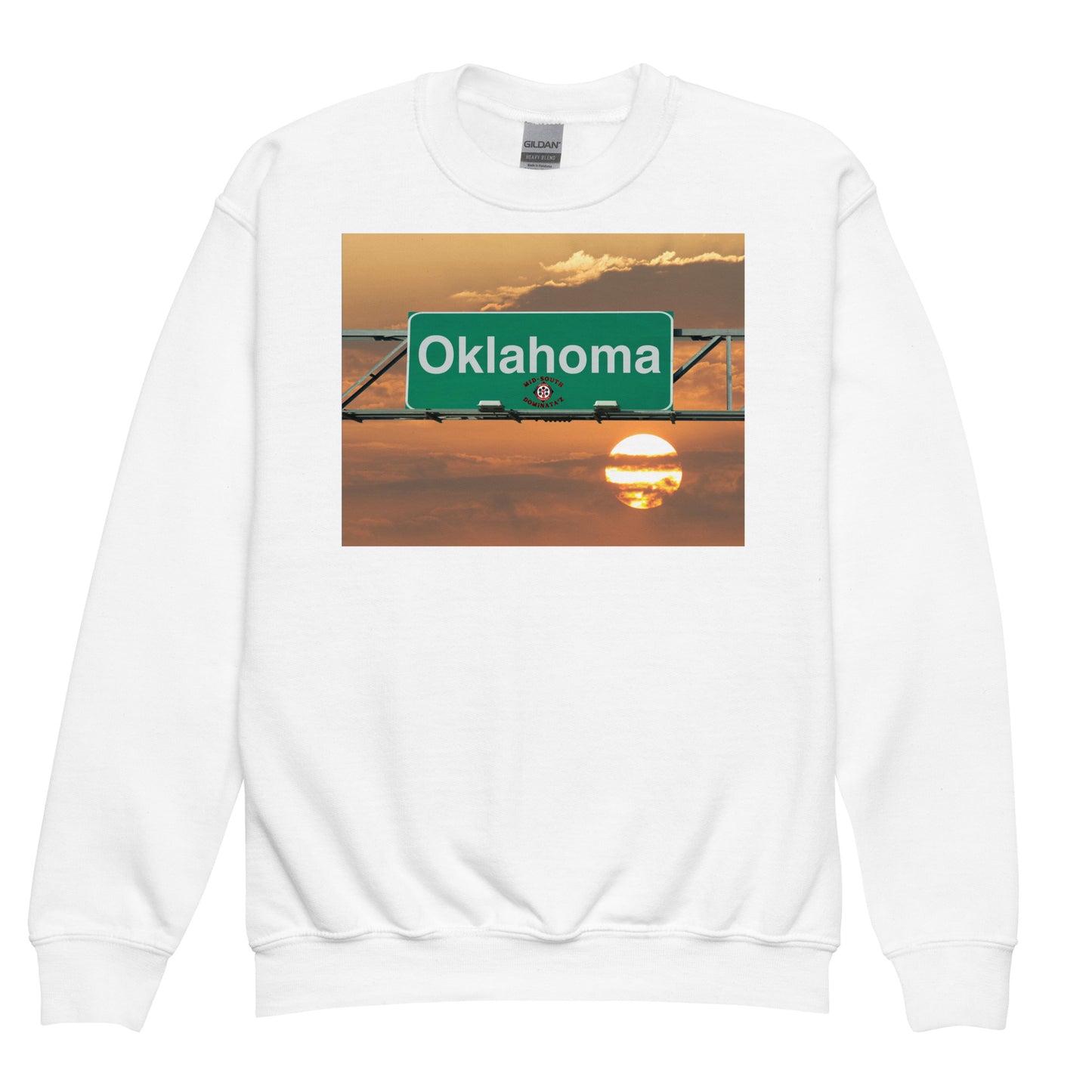 Youth Oklahoma Sunset Sweatshirt