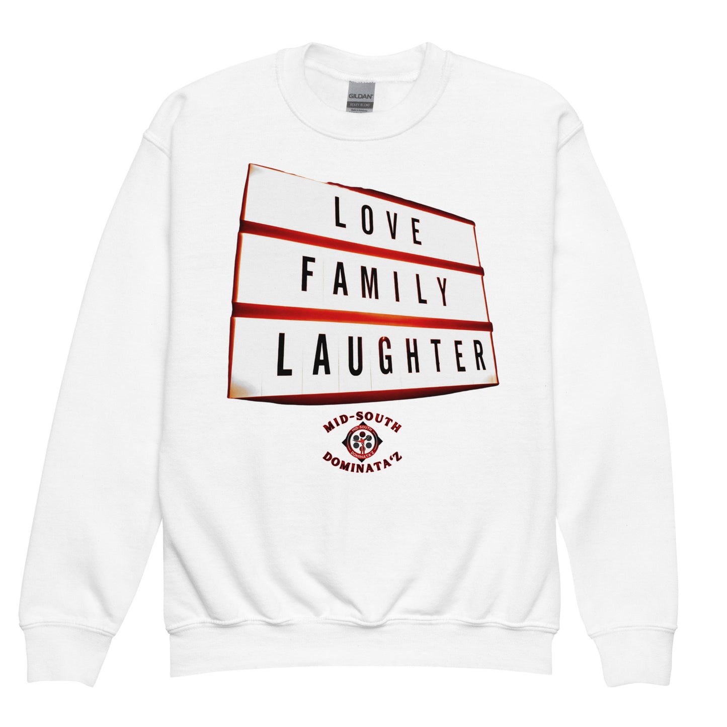 Youth Love Family Laughter Sweatshirt