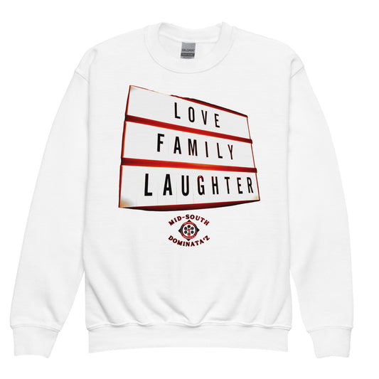 Youth Love Family Laughter Sweatshirt