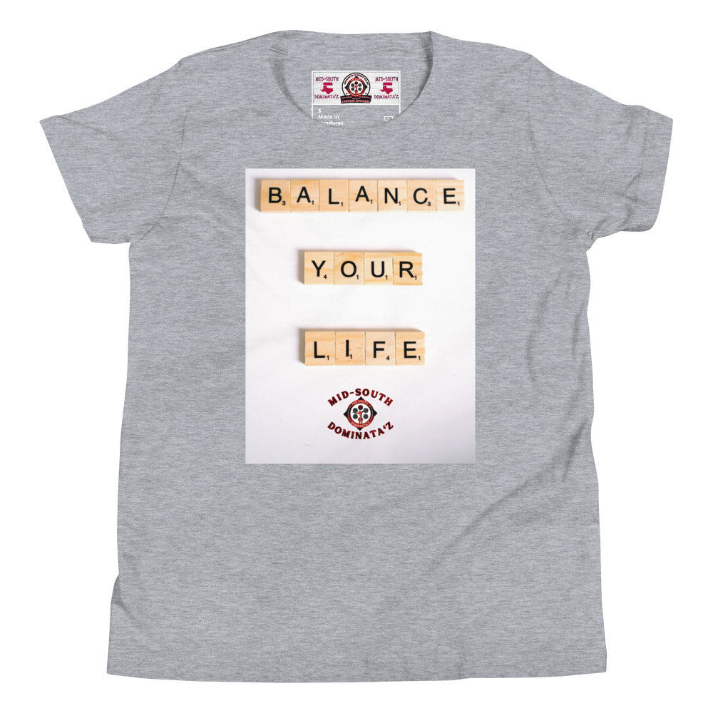 Youth Balance Your Life T-Shirt